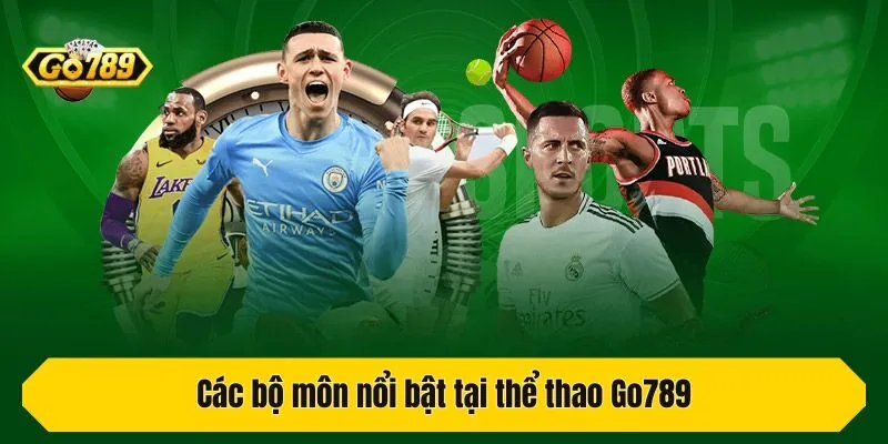 Các bộ môn nổi bật tại thể thao Go789