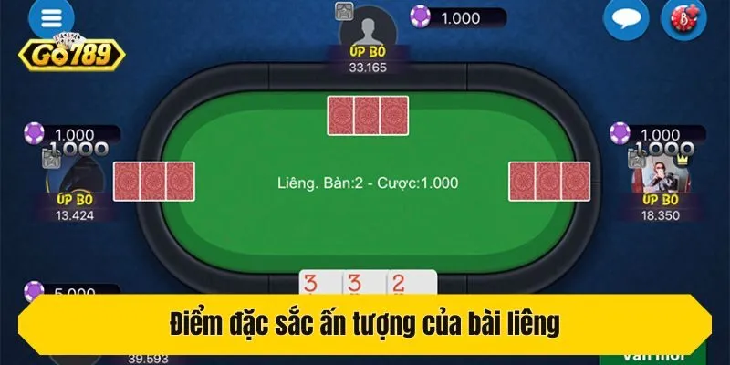 Điểm đặc sắc ấn tượng của bài liêng khiến bet thủ mê mẩn